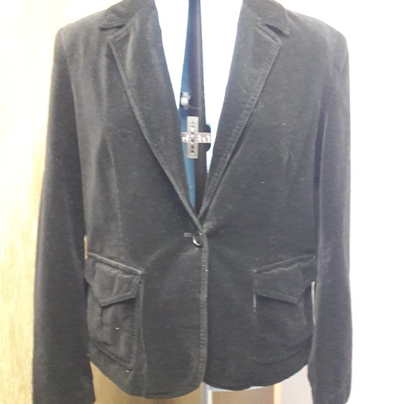 Black Velvet Bass Jacket Size XL - Picture 1 of 5